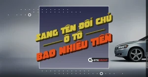 chi phí sang tên xe ô tô cũ